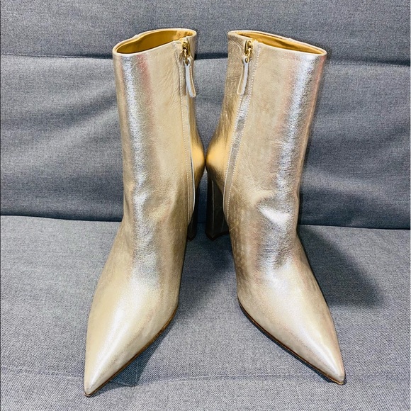 Tory Burch Metallic Boot (NWT)! - Picture 9 of 10